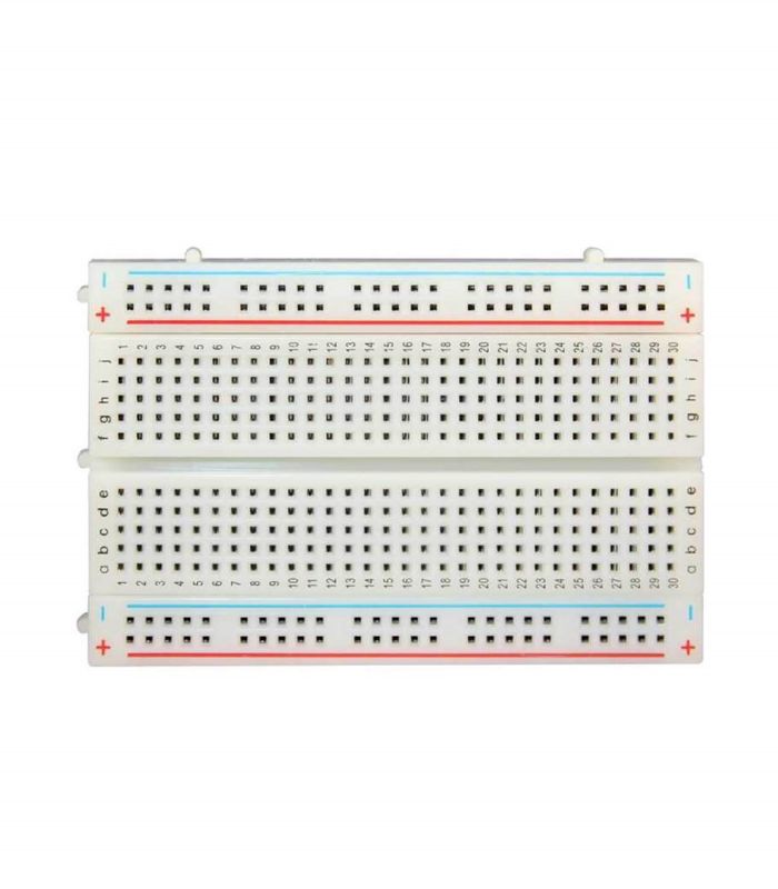 E125 Arduino Orta Boy Breadboard 400 Pin - Görsel 1