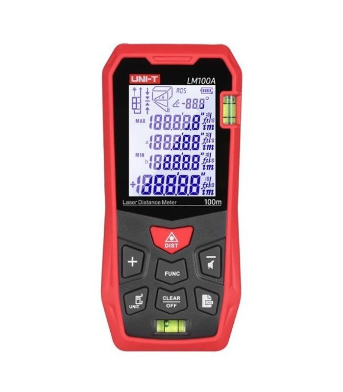 UT118 Unit LM100A 100M Lazer Mesafe Ölçer Lazer metre - Görsel 1