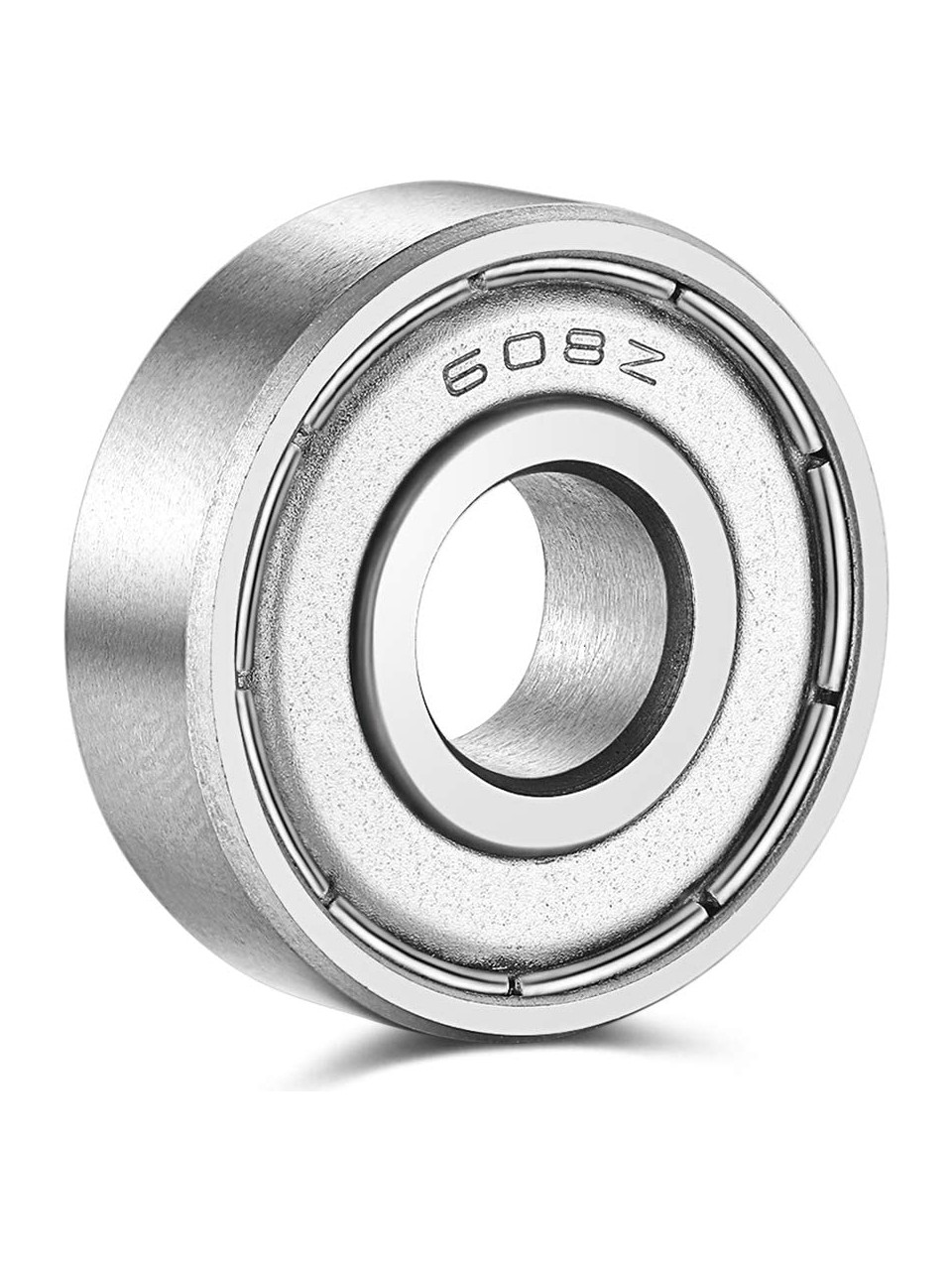 rulman 608ZZ Metal Rulman - Spinball, Cam Balkon, 3D Yazıcı, Paten ve Kaykay Uyumlu (8X22X7 Mm) 10 Adet - Görsel 1